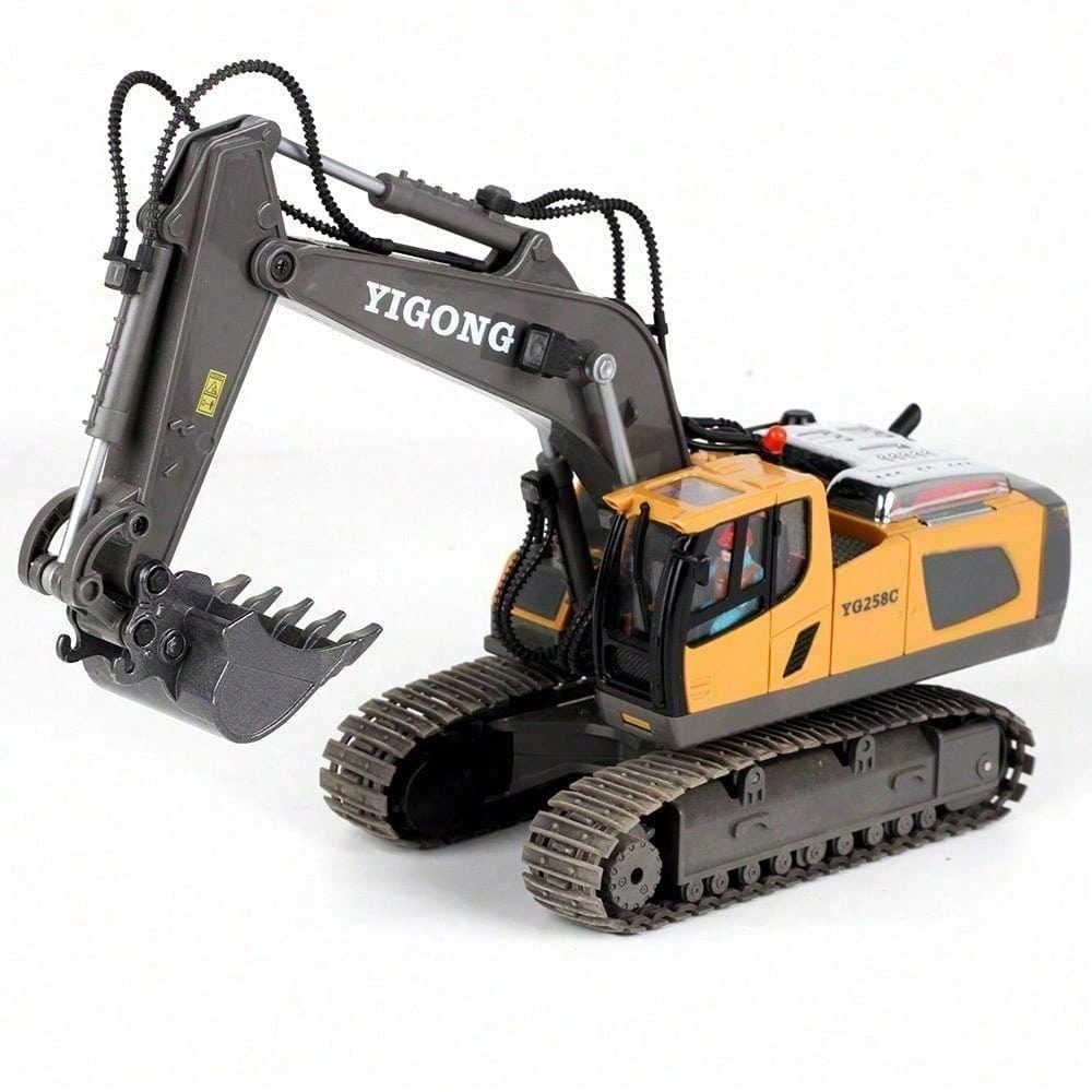 Pelleteuse RC 11 Canaux Alliage 2.4GHz - Excavatrice Télécommandée