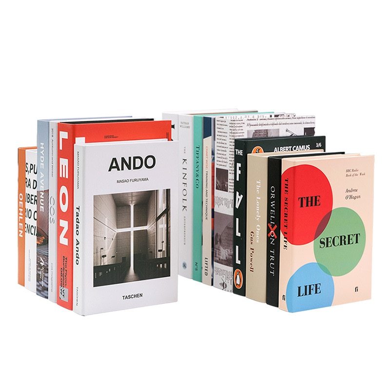 Simulation Book Decoration Soft Book Box