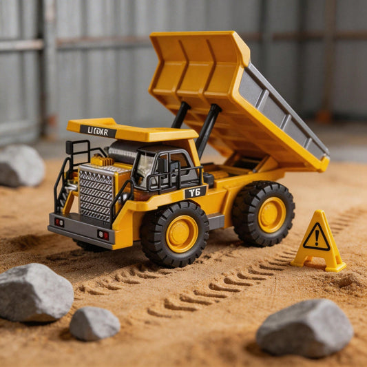 Durable Dump Truck Toy,  Construction Vehicle With Smooth Edges, Encourages Outdoor Play And Teaches Basic Construction Concepts Through Play. Cyber Truck, Excavator Toys, Party Favors For Kids