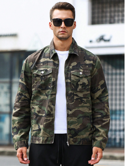 Veste en Jean Ajustée Homme - Coupe Slim