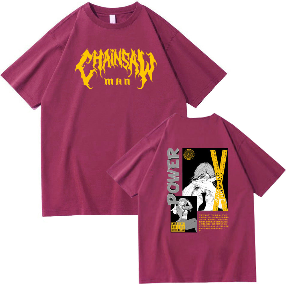 Chainsaw Man short sleeved shirt