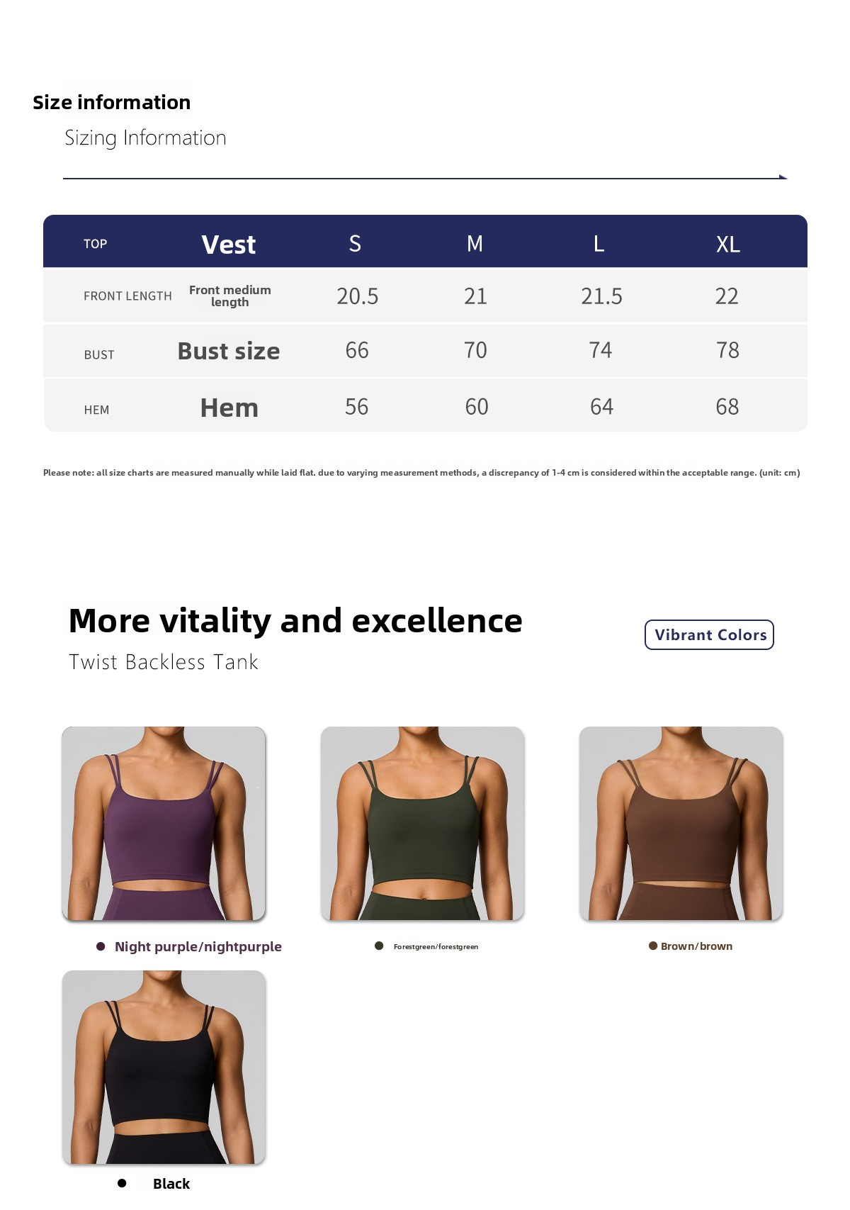 Brassière de Sport Dos Ouvert Anti-choc - Yoga & Running