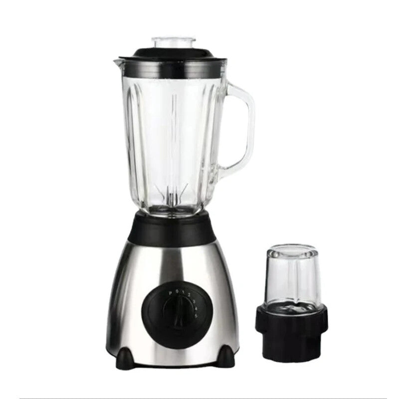 Blender presse-agrumes 2 en 1 1,5 L, broyeur de fruits et préparateur de smoothies