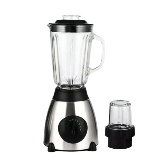 Blender presse-agrumes 2 en 1 1,5 L, broyeur de fruits et préparateur de smoothies
