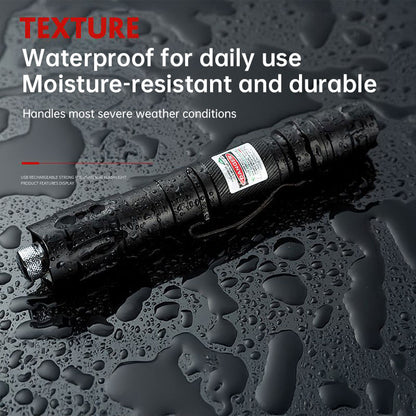 Mini 2-in-1 Portable Green Laser Pointer & LED Training Torch – Interactive Bright Light Pen Toy for Cats and Pets