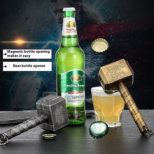 Retro Hammer Bottle Opener Beer Magnetic Suction Refridgerator Magnets