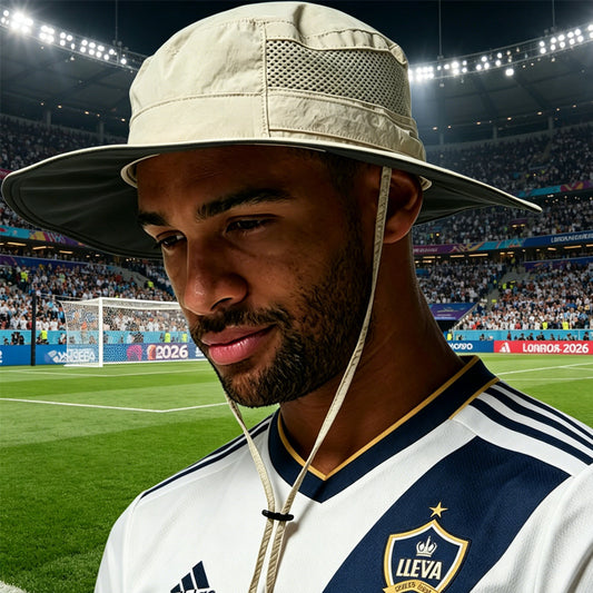 Breathable Wide Brim Sun Hat For Men & Women ,UV Protection Bucket Hat For World Cup, Stadium Games, And Outdoor Sports