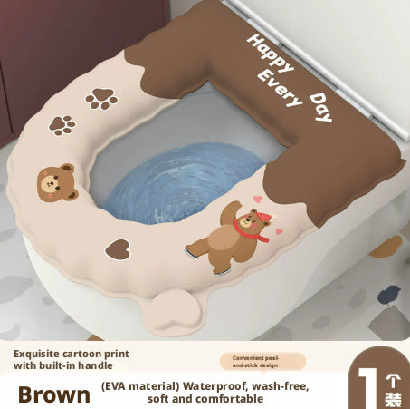 Toilet Mat-Dating Bear-1