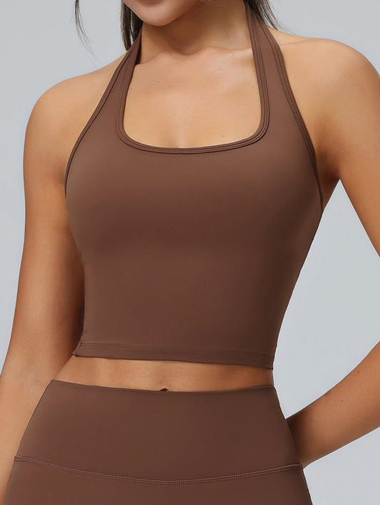 Brassière de Sport Dos Nageur Maintien Fort - Running Yoga