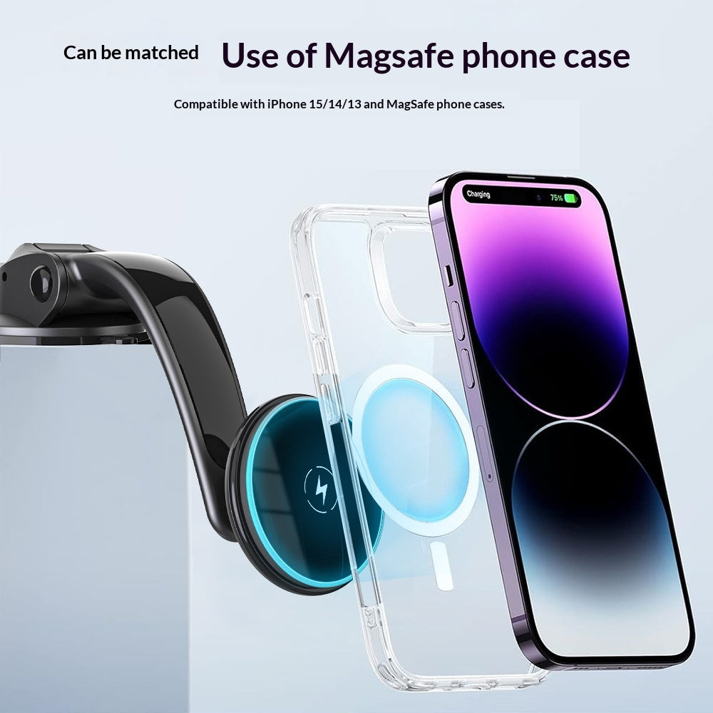 Qi 20 In-car Phone Holder With MagSafe Magnetic Wireless Charging