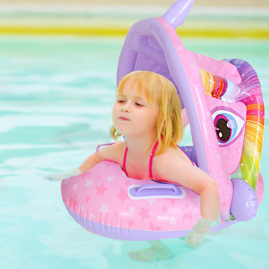 6-36 Months Swimming Ring Baby With Swimming Aid,Baby With Adjustable Safety SeatInflatable,Baby FloatToddler Pool Swimming Ring,L