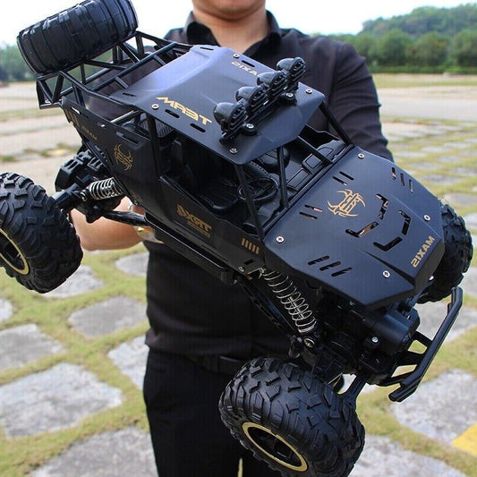 TEMU Can't Sale. UK Rc Car Rock Crawler Rechargeable Off Road Truck 4WD , Metal Shell LED Headlights Remote Control Off Road Car Truck,Logistics Is Randomly Sent By Amazon Logistics,Royal Mail,