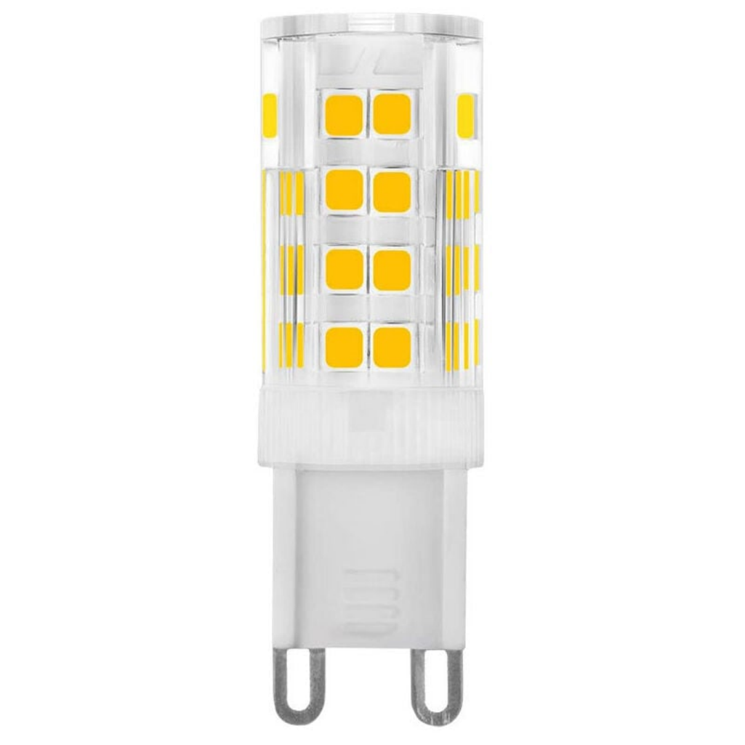 Ampoules LED G9 lot de 10, blanc chaud 3000K 5W, équivalent 40W halogène, 420 lumens non-dimmable