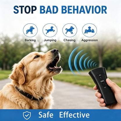 Dispositif Anti-aboiement Ultrason pour Chien - Portable