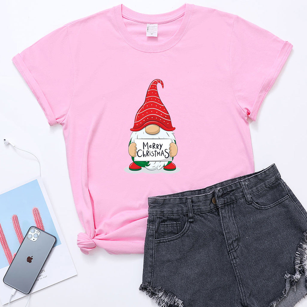 Christmas Sign Old Man Loose T-shirt