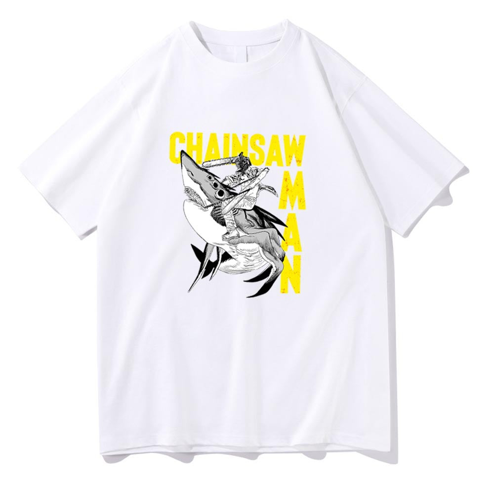 Chainsaw Man Printed Short Sleeve