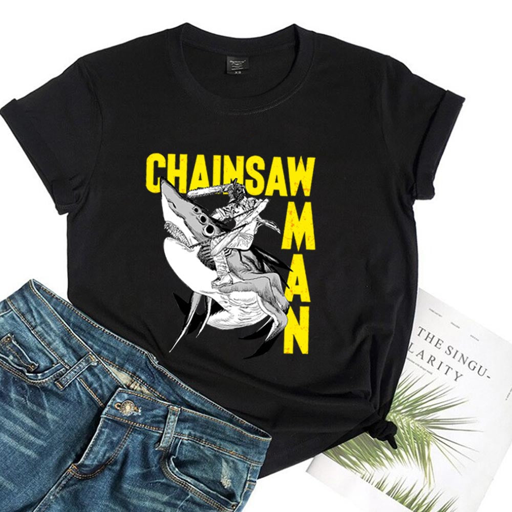 Chainsaw Man Printed Short Sleeve
