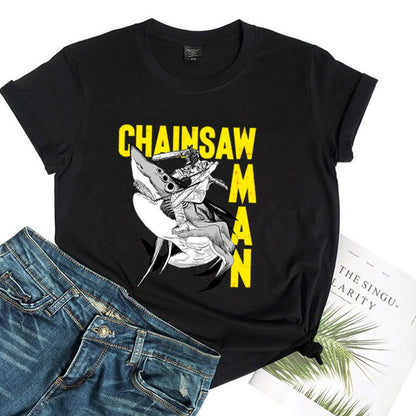 Chainsaw Man Printed Short Sleeve