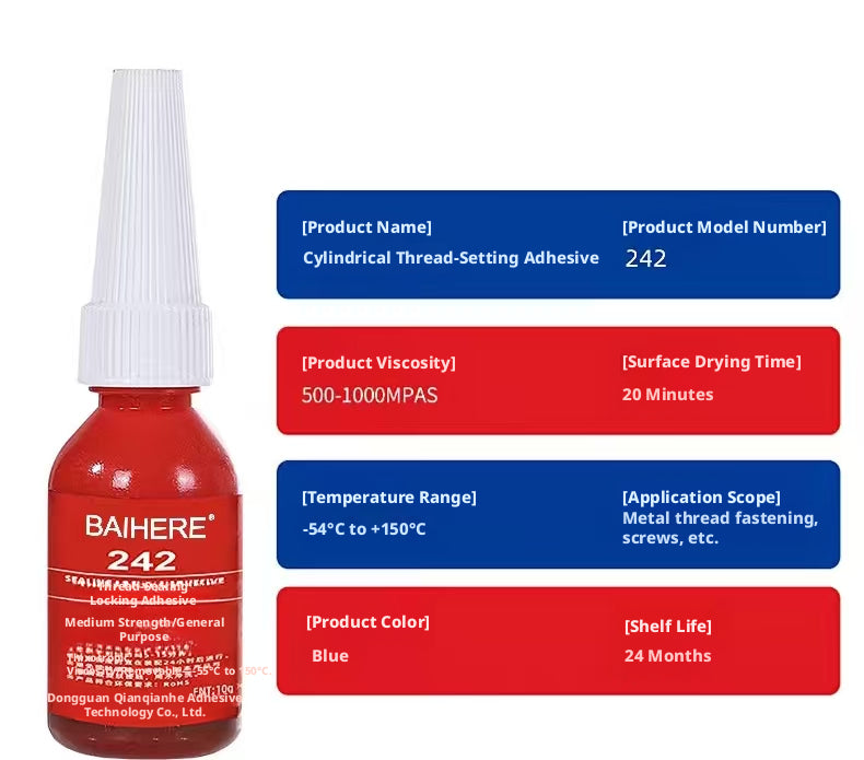 Thread sealing locking compound-10ml-1 piece