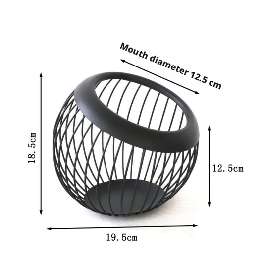 Capsule coffee storage basket-black-1 piece