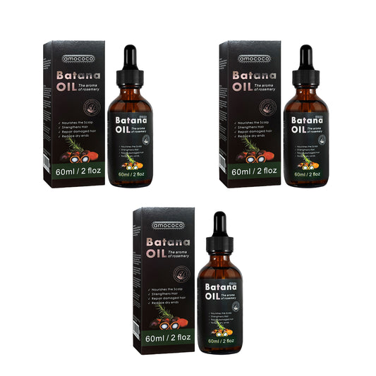 Only Supports Self Pickup With Waybill Amococo Batana Oil With Rosemary Cold Pressed Natural Hair Growth Oil, Nourishes Scalp, Repairs Damaged Hair, Reduces Split Ends, Boosts Hair Thickness &