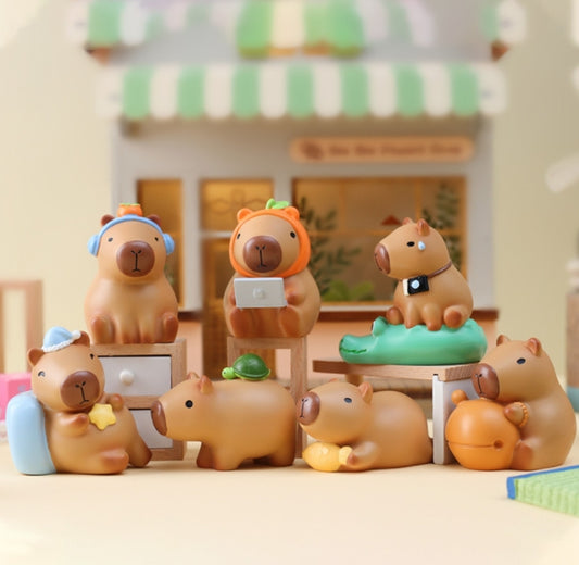 Capybara Doll Blind Box-Random-1 Pack-Box
