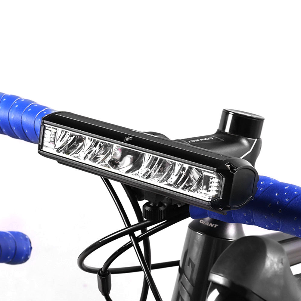 USB Night Riding Flashlight Front Bicycle LED Light Bike Light 4000mAh Lamp
