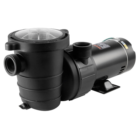 Above Ground Pool Pump, 1HP, 80 GPM Max. Flow Single Speed Swimming Pool Pump, 120V 3450 RPM 36 Ft Max. Head Lift Pool Pump With Filter Basket, For Above Ground Pools Hot Tubs Spas