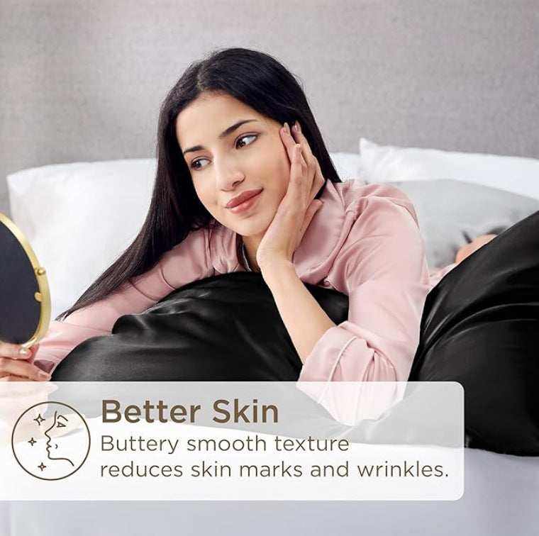 Satin Cloth Solid Color Pillowcase
