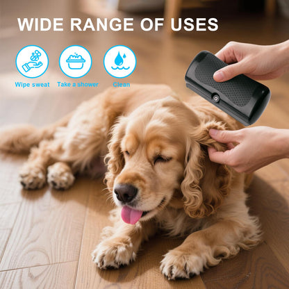 Brosse Anti-Mue pour Chien, Chat & Lapin - Ergonomique