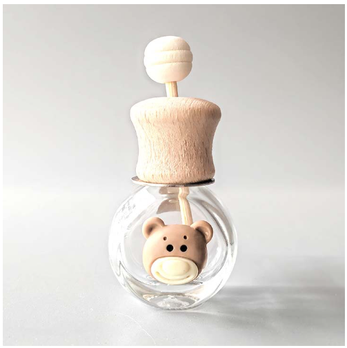 Air outlet perfume bottle-Bear head-1 pack