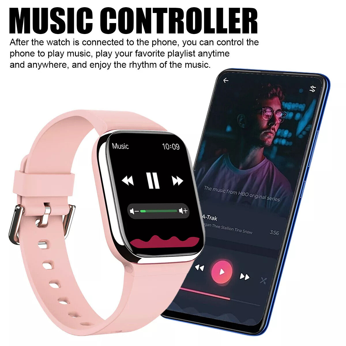 Smart Watch Men Women Fitness Tracker Blood Pressure Heart Rate Sport Watches UK