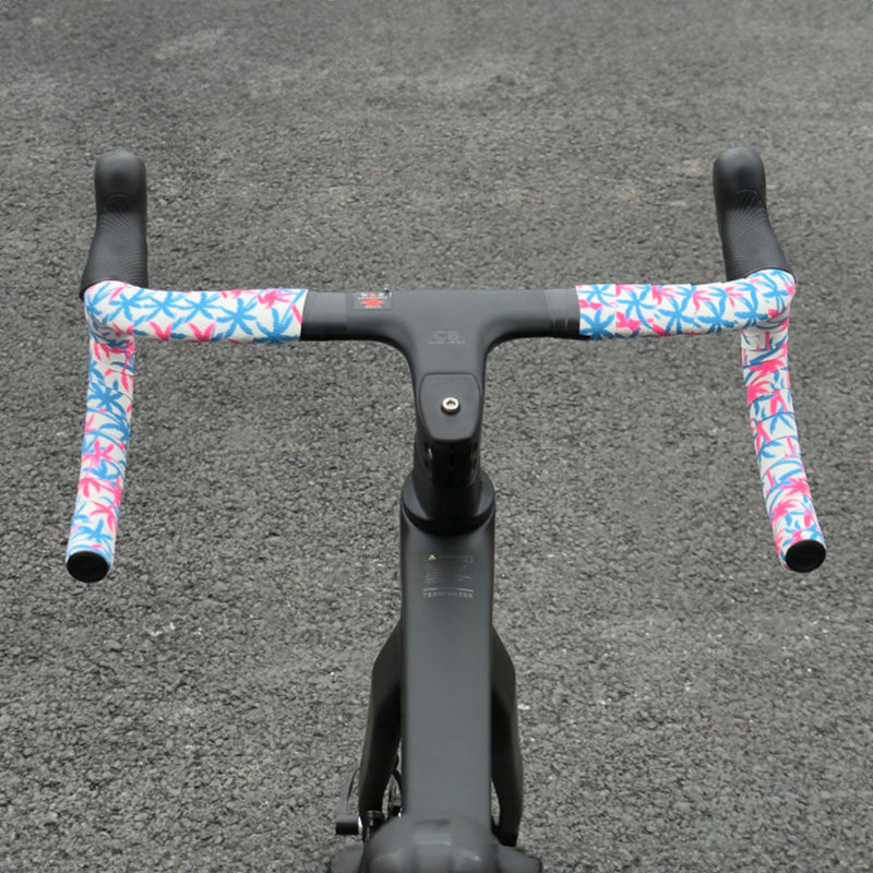Npy EVA PU Road Bike Handlebar Tape, Anti - Slip & Shock - Absorbing, Sakura Design, with End Plugs