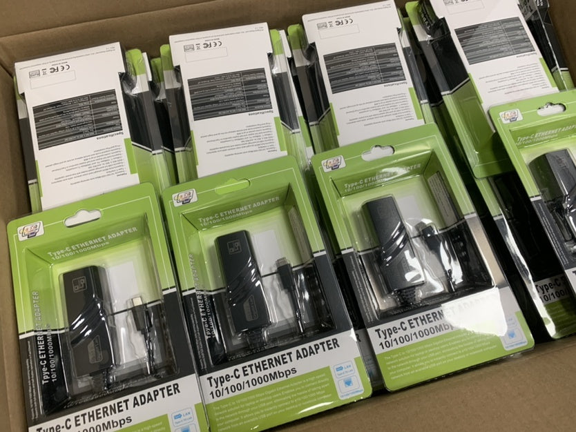 Adaptateur USB-C vers RJ45 Gigabit - Carte Réseau USB 3.1