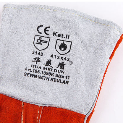 Welding gloves work gloves