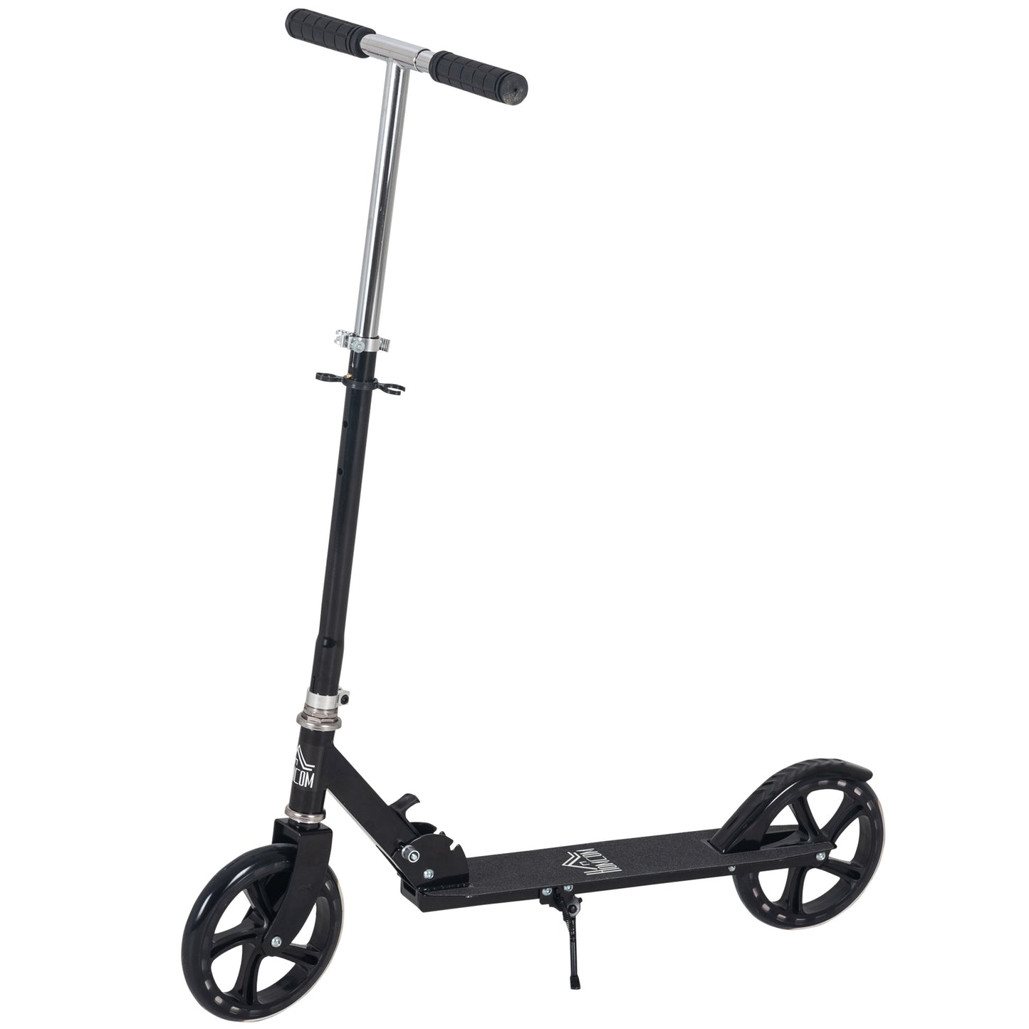 Kids Scooter Teenager Kick Scooter Foldable 4 Levels Adjustable Height With Rear Fender Brake For 7-14 Years