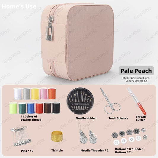 Sewing Set Box-Peach Pink-1 pack