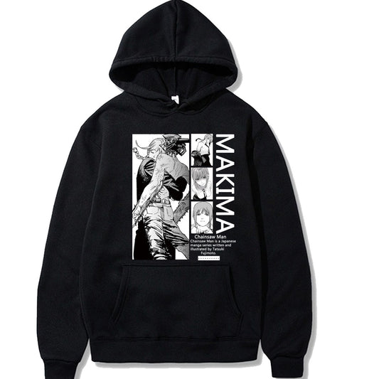 Chainsaw Man Printed Hoodie Sweatshirt