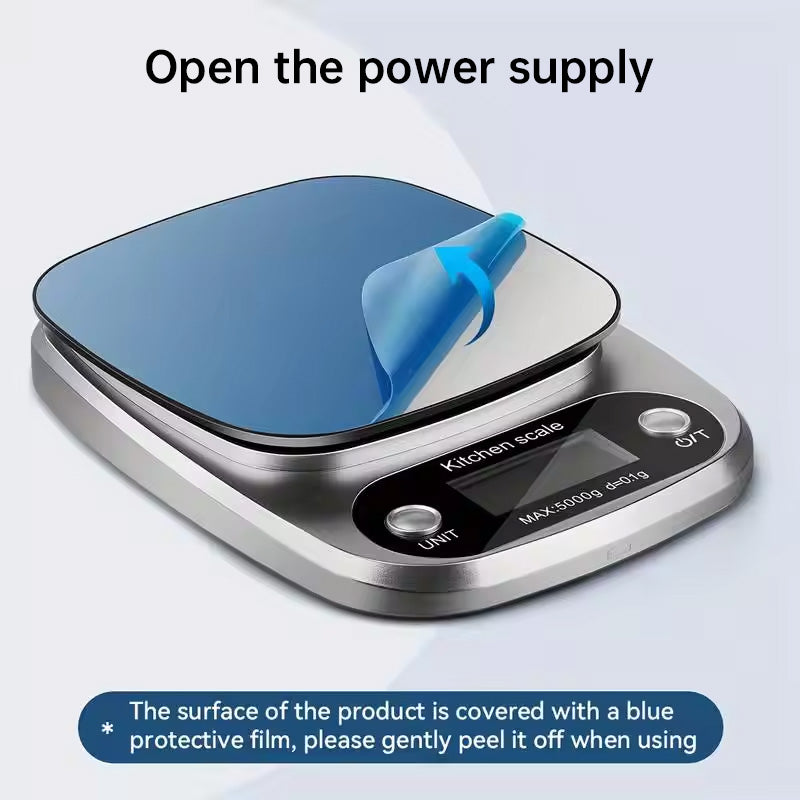 High-Precision Kitchen Scale: 10kg (for Food Baking/Jewelry), LCD, Multi-Function