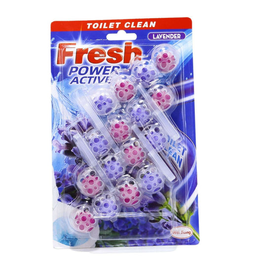 Toilet cleaning balls-lavender fragrance-4 pieces