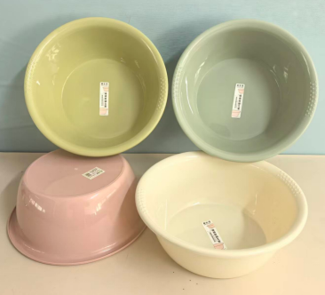 Anti-slip edge washbasin-random color-diameter 33* height 12cm-PP-1 piece