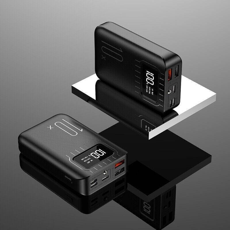 10,000 MAh Portable Fast Charger Power Bank With Dual USB