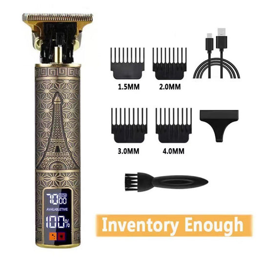 USB Electric Hair Clippers Rechargeable Shaver Beard Trimmer Professional Men Hair Cutting Machine Beard Barber Hair Cut