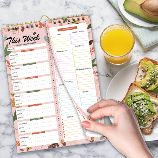 Ins Style Self-discipline Recipes Daily Weekly Notebook Menu