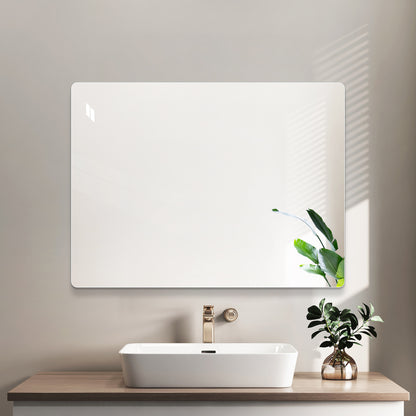 Miroir de Salle de Bain Sans Cadre 91x76cm - Moderne