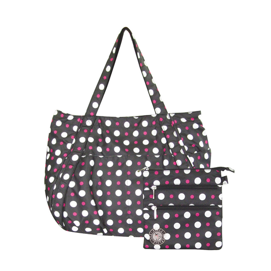 Sac de voyage pliable, bagage à main fourre-tout pour voyage, sport et gym, noir