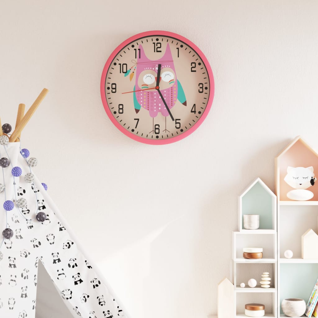 wall clock Ø25.5 cm polystyrene and   wall clock