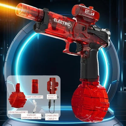 Pistolet à Eau Électrique Tir Continu - Recul Pulsé