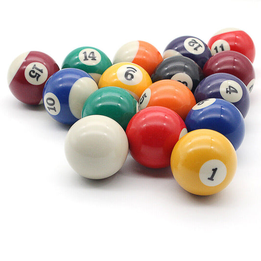 2-1  16  Billiard Pool Cue Balls Set 16 Balls Number Digital Balls