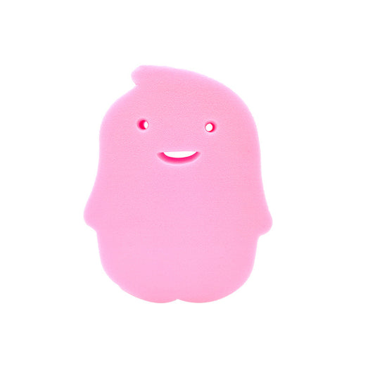 Cartoon bath cotton-pink-PVA-9*7.5*2.8cm-1 piece